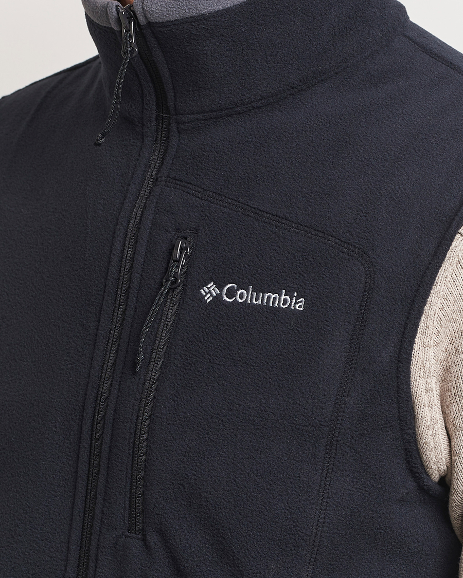 Herr | Columbia Fast Trek Full Zip Fleece Vest Black | Columbia | Fast Trek Full Zip Fleece Vest Black