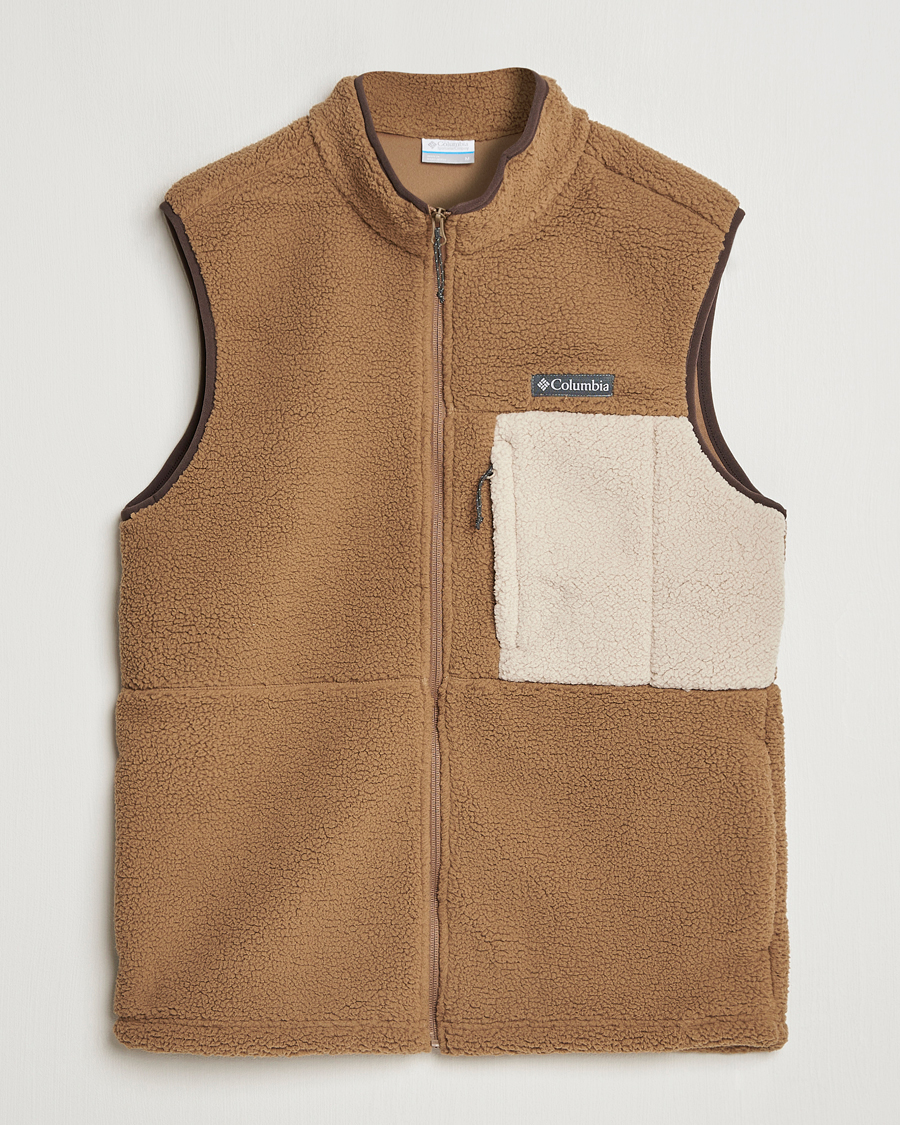 Herr | Tröjor | Columbia | Mountainside Heavyweight Fleece Vest Delta