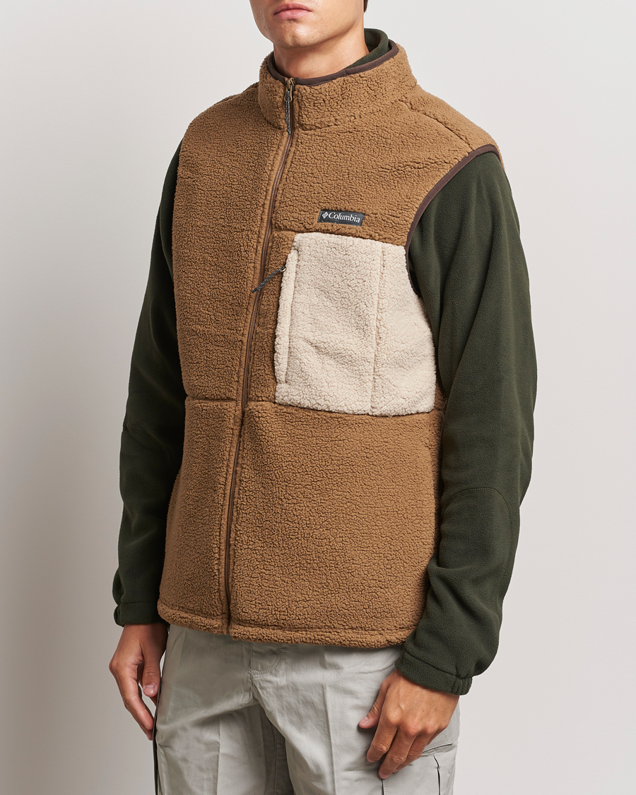 Herr | Tröjor | Columbia | Mountainside Heavyweight Fleece Vest Delta