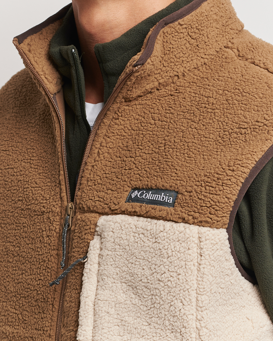 Herr | Tröjor | Columbia | Mountainside Heavyweight Fleece Vest Delta