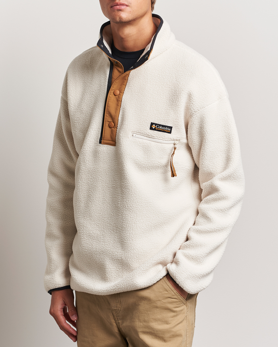 Herr | Tröjor | Columbia | Helvetia II Half Snap Fleece Chalk