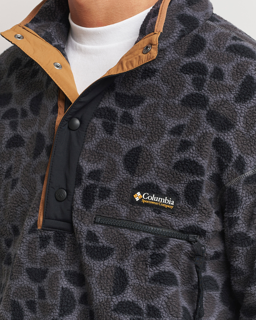 Herr | Tröjor | Columbia | Helvetia Printed Half Snap Fleece Black
