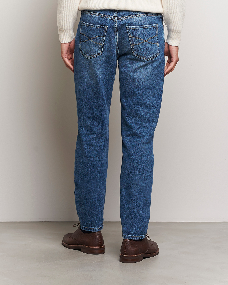 Herr | Jeans | Brunello Cucinelli | Traditional Fit Jeans Stone Wash