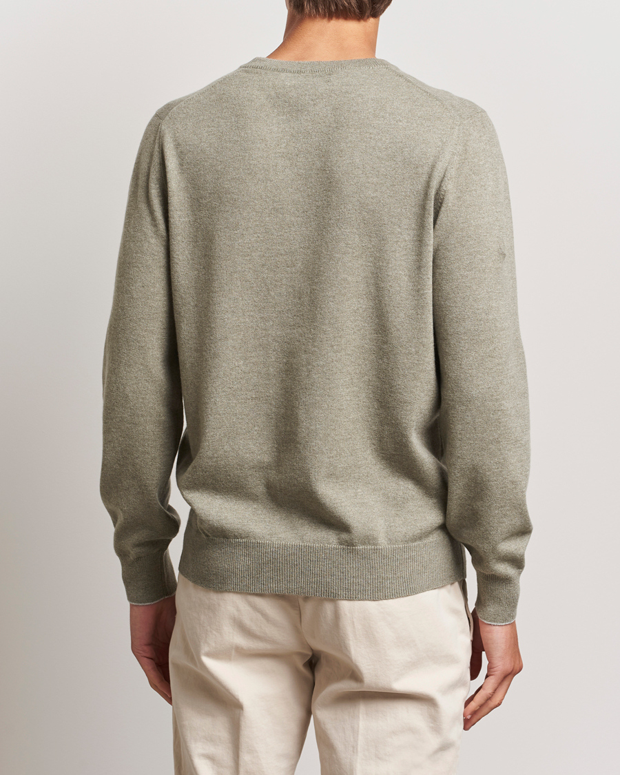 Herr | Tröjor | Brunello Cucinelli | 2 Ply Cashmere Pullover Olive