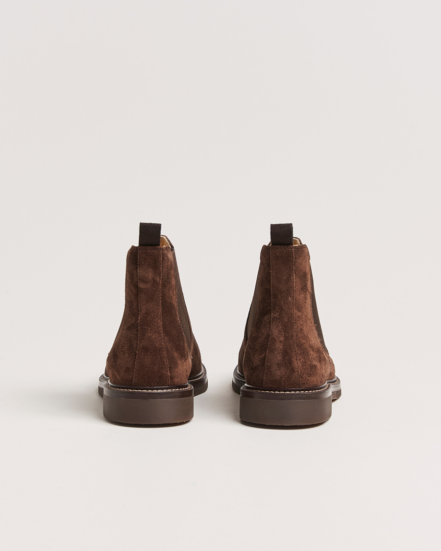 Herr | Brunello Cucinelli Chelsea Boots Dark Brown Suede | Brunello Cucinelli | Chelsea Boots Dark Brown Suede