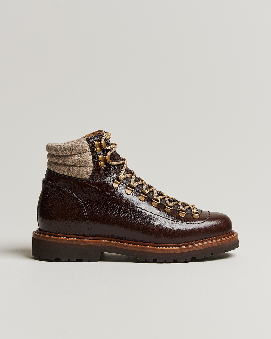 Herr | Brunello Cucinelli Winter Boots Dark Brown Calf | Brunello Cucinelli | Winter Boots Dark Brown Calf