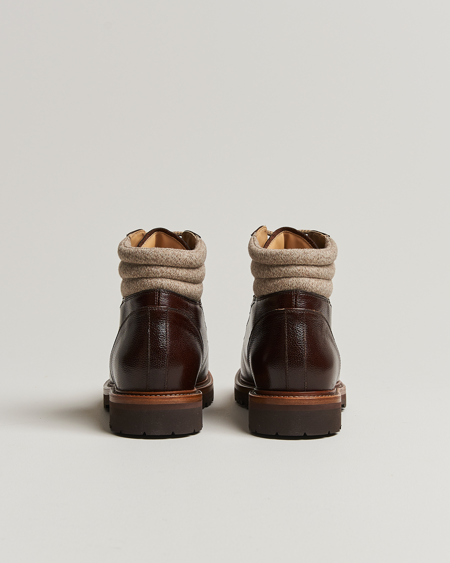 Herr | Brunello Cucinelli Winter Boots Dark Brown Calf | Brunello Cucinelli | Winter Boots Dark Brown Calf