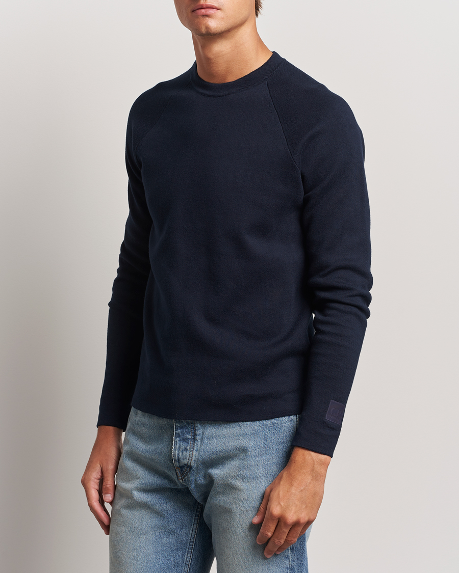 Herr | Tröjor | C.P. Company | Metropolis Cotton Crew Neck Navy