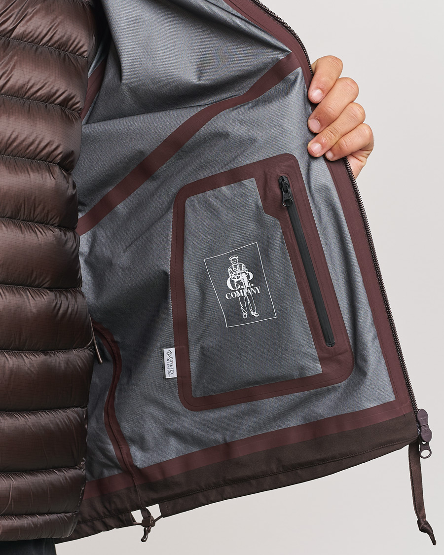 Herr | Jackor | C.P. Company | Metropolis Gore-Tex Padded 2 in 1 Jacket Brown