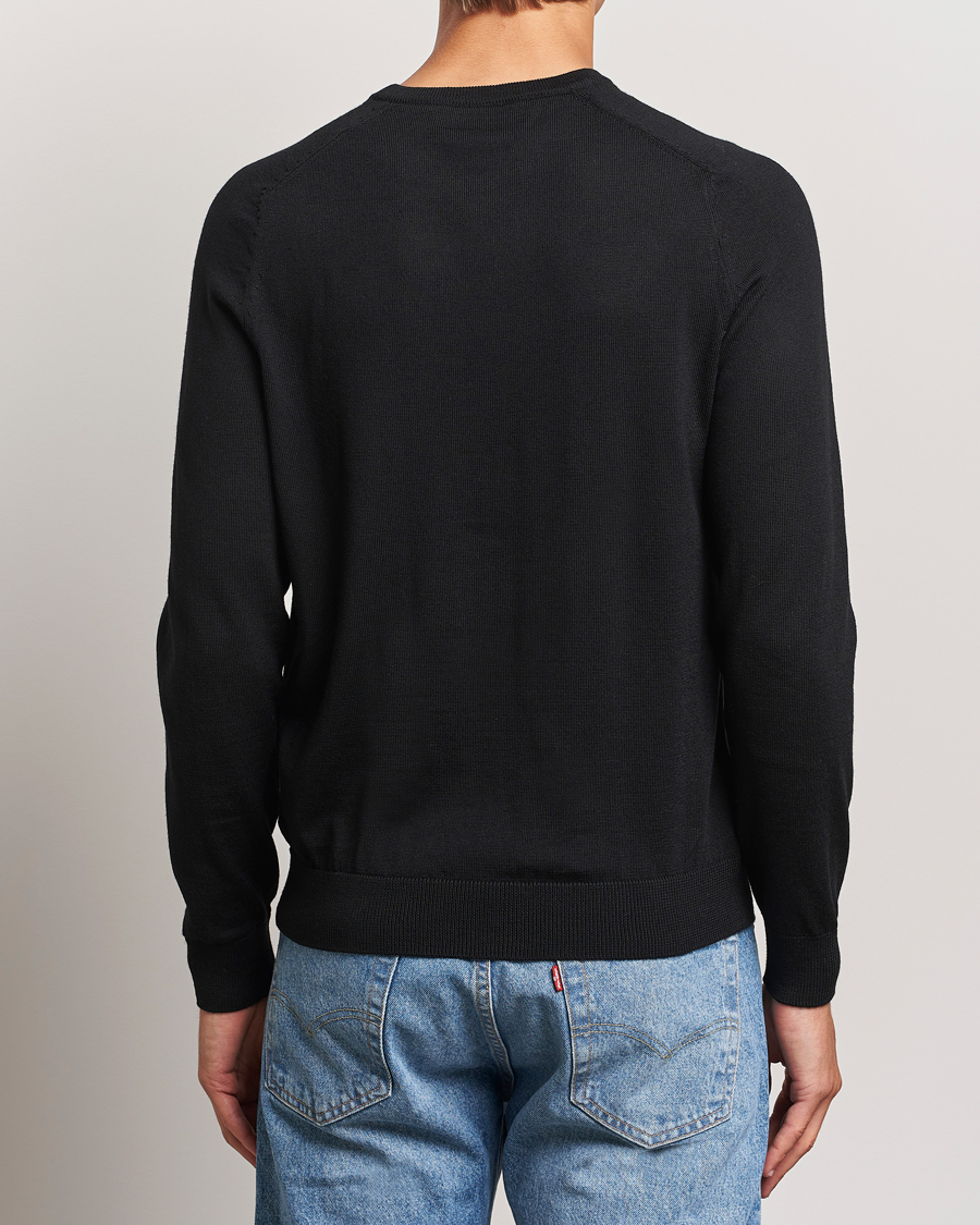 Herr | Tröjor | Morris | Merino O-Neck Black