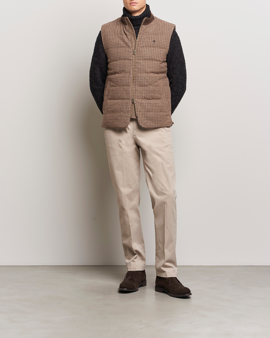 Herr | Jackor | Morris | Welch Wool Gilet Brown