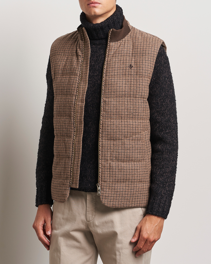 Herr | Jackor | Morris | Welch Wool Gilet Brown