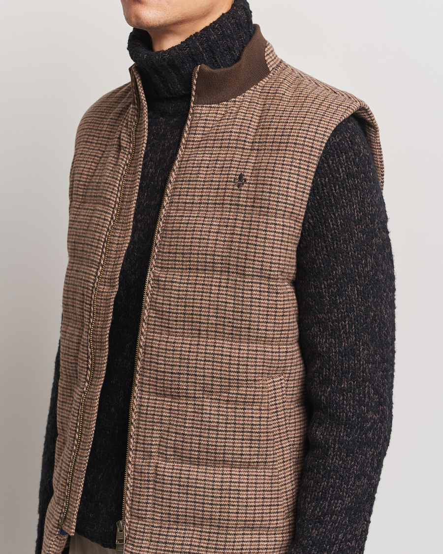 Herr | Jackor | Morris | Welch Wool Gilet Brown