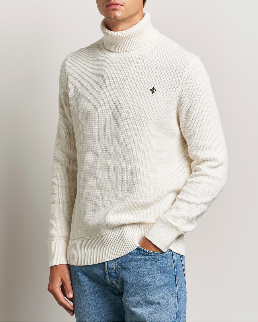 Herr | Tröjor | Morris | Bernard Cotton Rollneck White