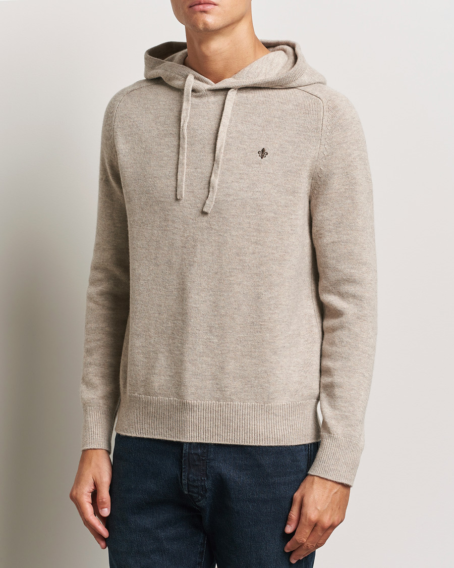 Herr | Tröjor | Morris | Hertford Merino Hoodie Khaki