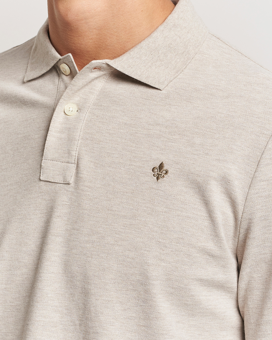 Herr | Tröjor | Morris | Camden Long Sleeve Polo Khaki