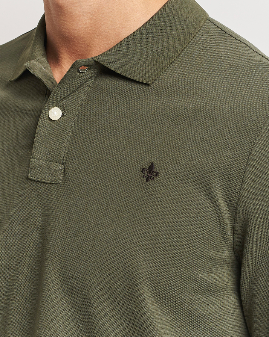 Herr | Tröjor | Morris | Camden Long Sleeve Polo Olive