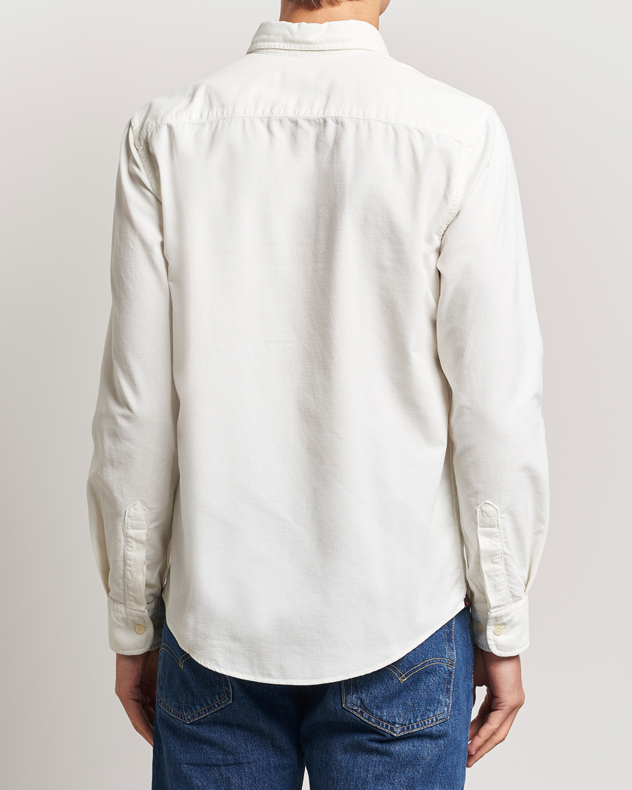 Herr | Skjortor | Morris | Douglas Corduroy Shirt Off White