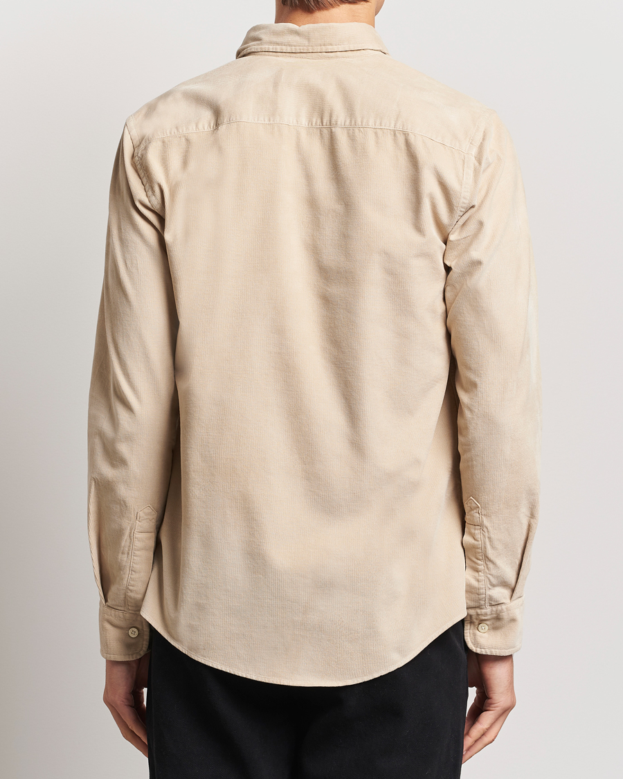 Herr | Skjortor | Morris | Douglas Corduroy Shirt Khaki