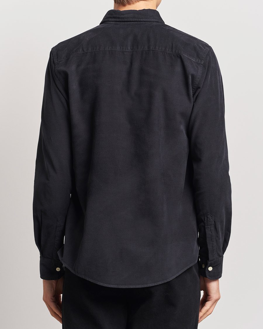 Herr | Skjortor | Morris | Douglas Corduroy Shirt Grey