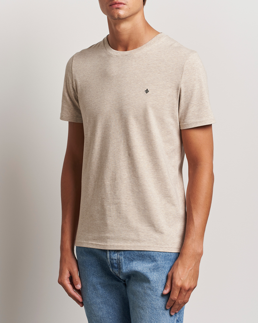 Herr | T-Shirts | Morris | James Crew Neck Tee Khaki