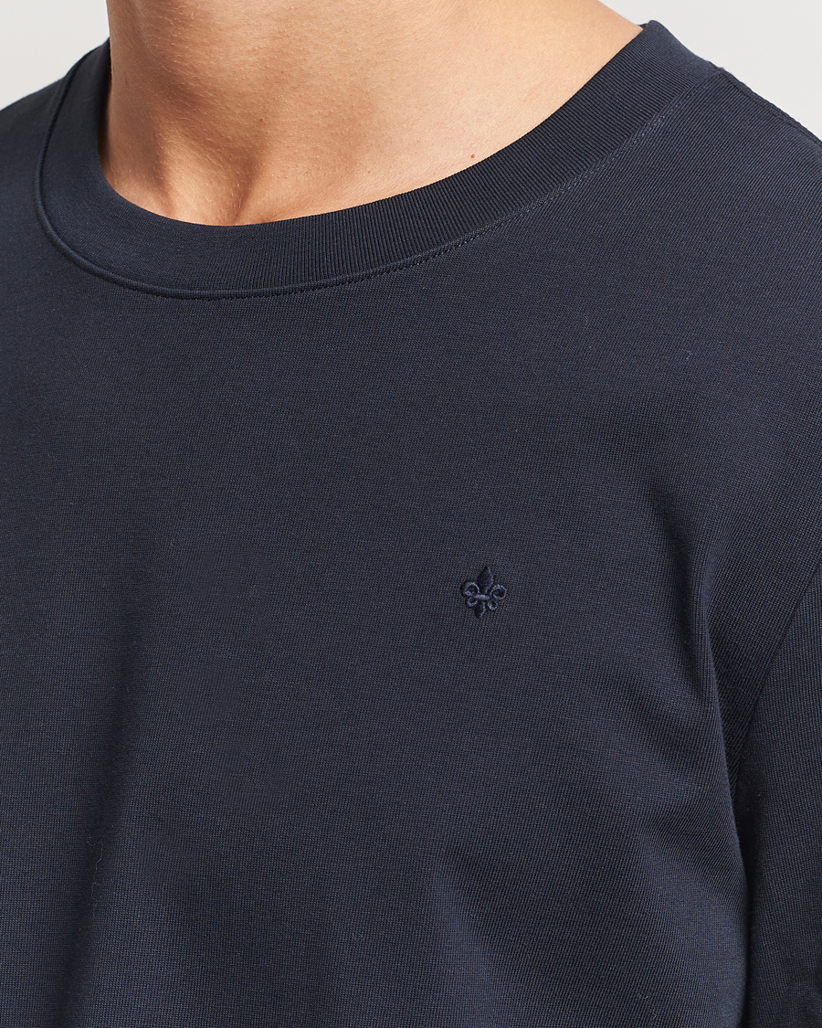 Herr | T-Shirts | Morris | Watson Long Sleeve Tee Old Blue