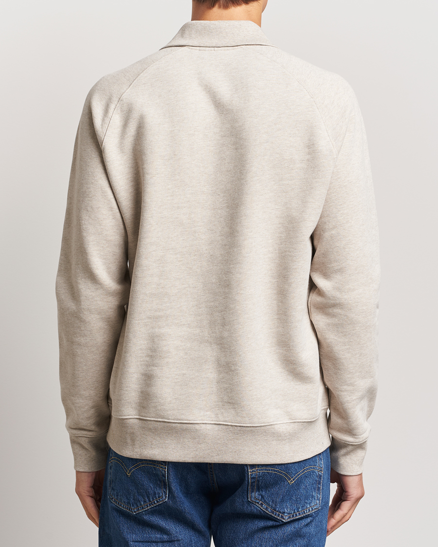 Herr | Tröjor | Morris | Maryon Half Zip Sweatshirt Khaki