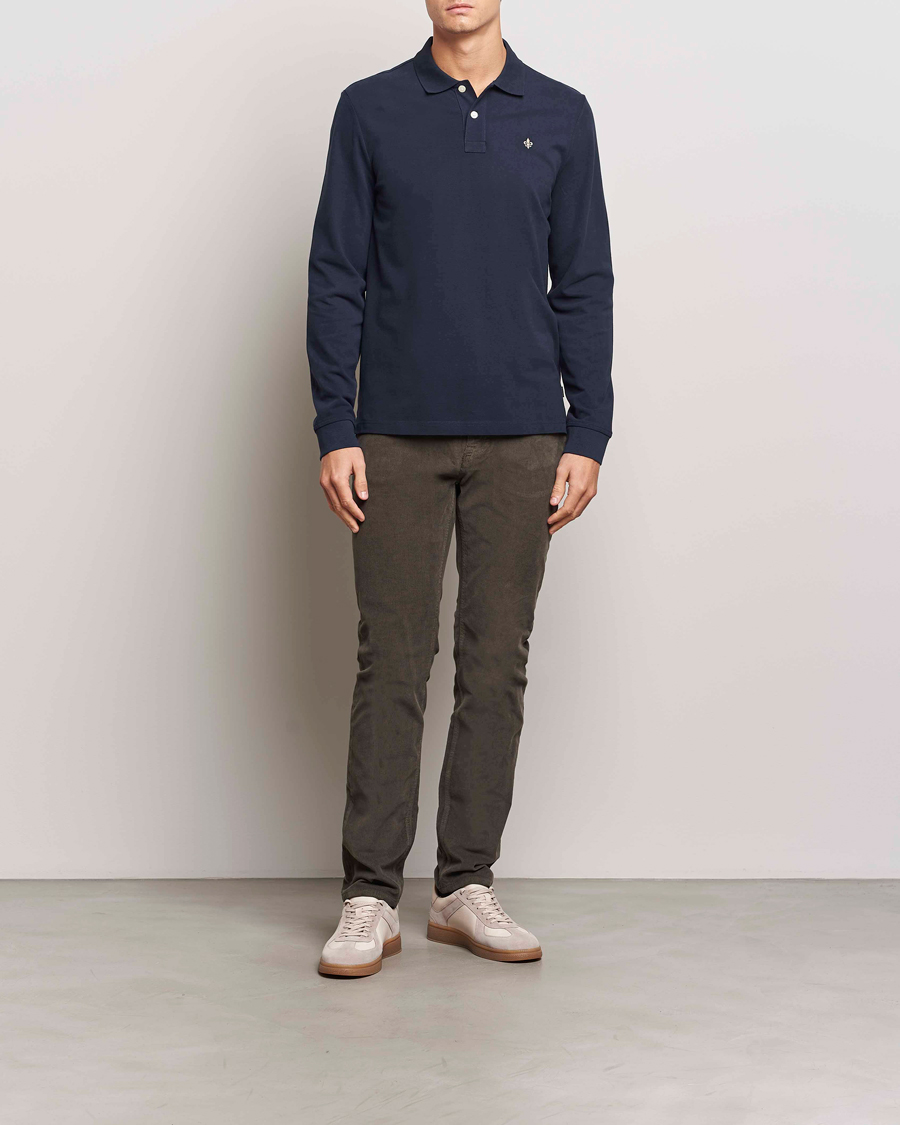 Herr | Byxor | Morris | James Corduroy 5-Pocket Pant Olive