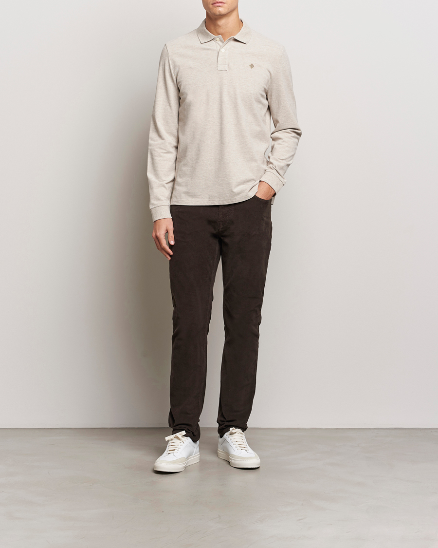 Herr | Byxor | Morris | James Corduroy 5-Pocket Pant Brown