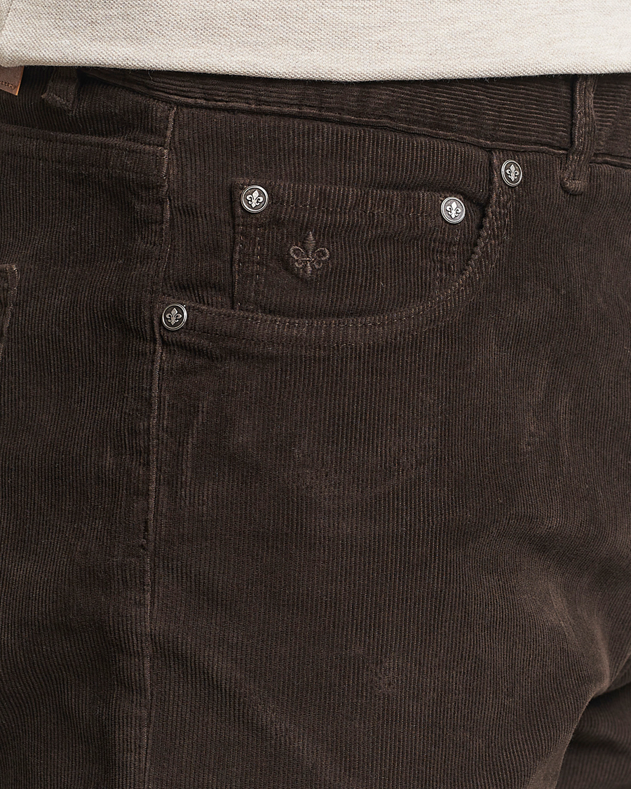 Herr | Byxor | Morris | James Corduroy 5-Pocket Pant Brown