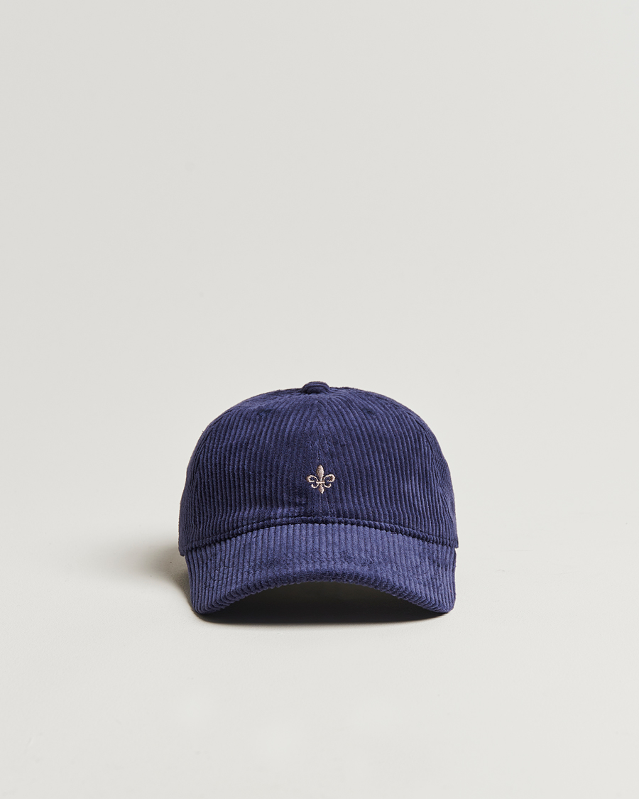 Herr | Morris Lily Corduroy Cap Blue | Morris | Lily Corduroy Cap Blue