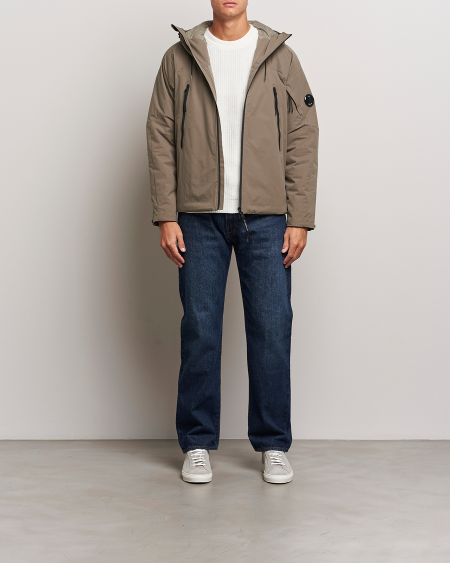 Herr | Jackor | C.P. Company | Pro-Tec Lightweight Padded Jacket Mud Green