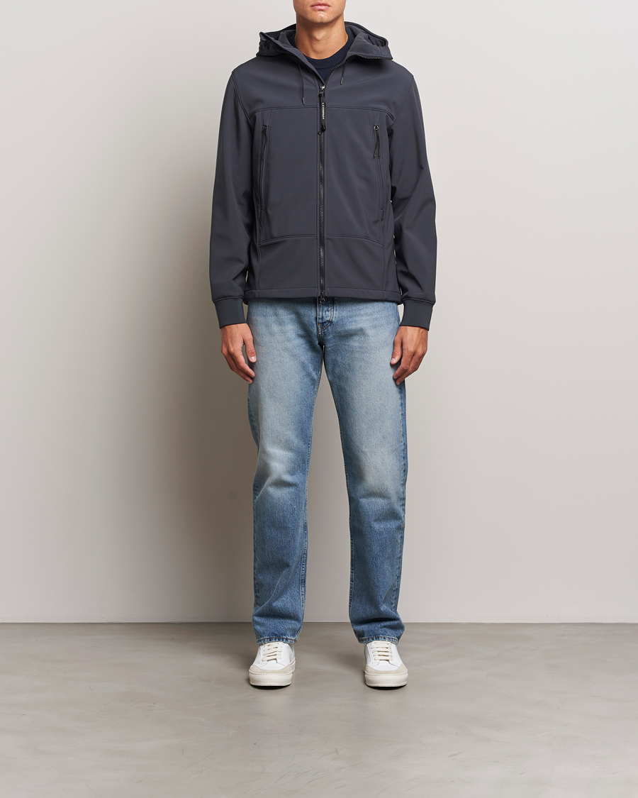 Herr | Jackor | C.P. Company | CP Shell Hooded Jacket Grey Black