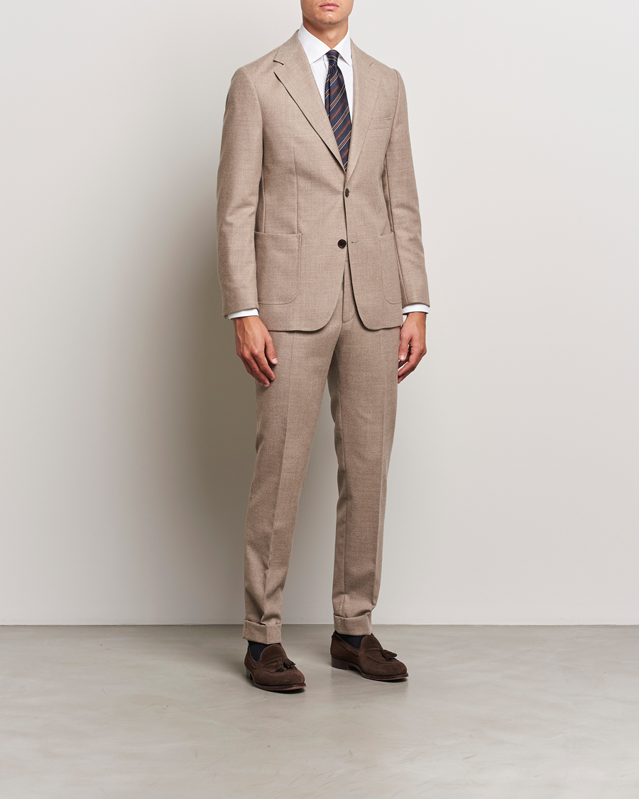 Herr | Kavajer | Morris Heritage | Prestige Flannel Blazer Khaki