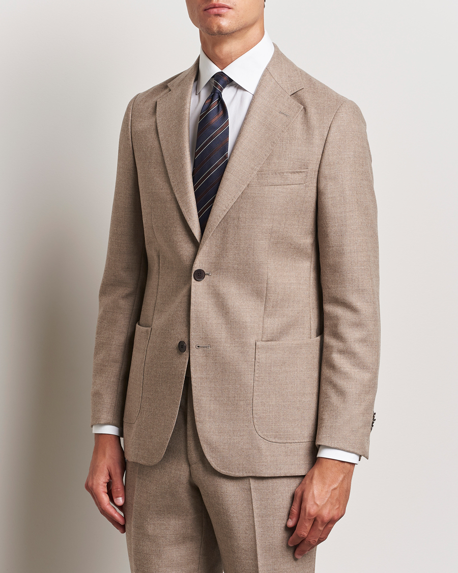 Herr | Kavajer | Morris Heritage | Prestige Flannel Blazer Khaki