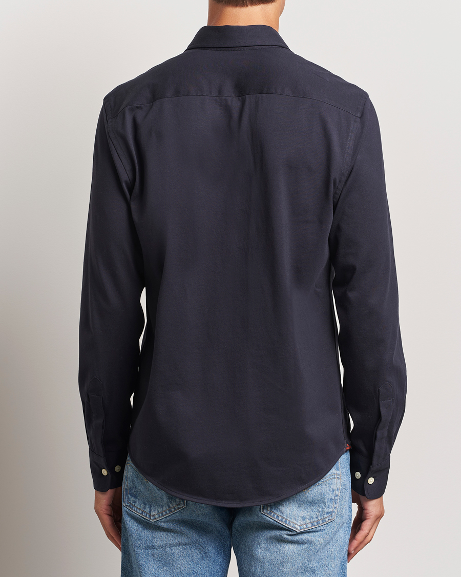 Herr | Skjortor | Morris | Dressed Jersey Shirt Old Blue