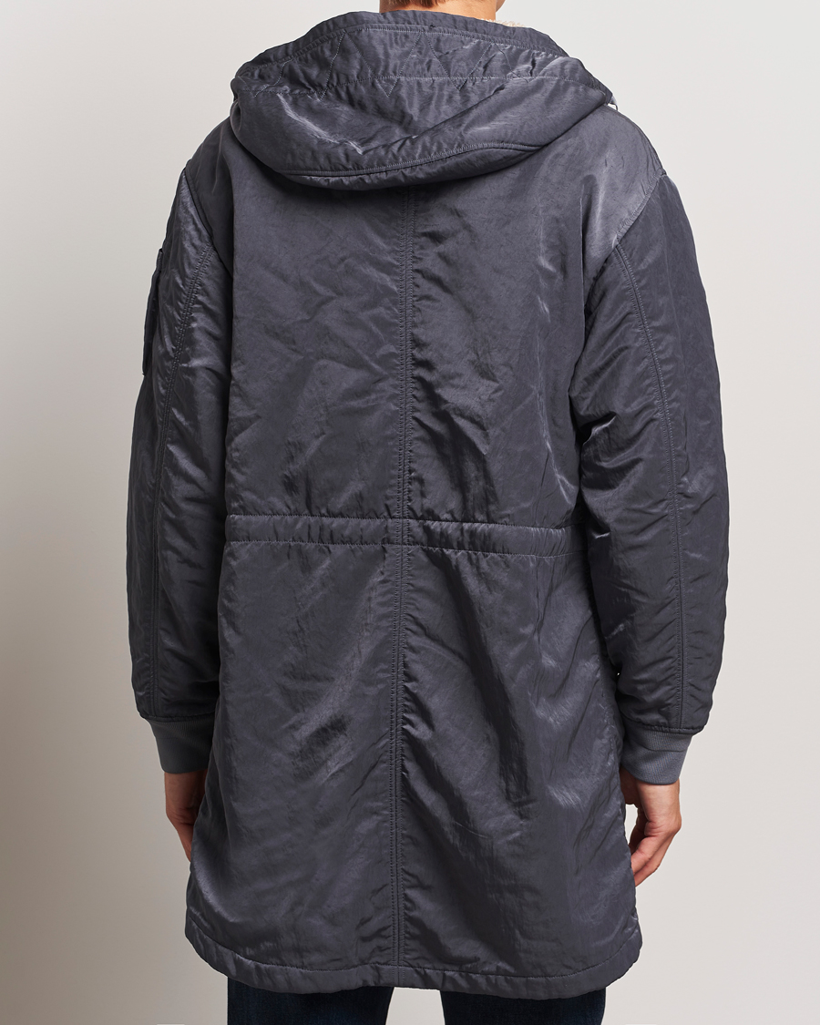 Herr | Jackor | C.P. Company | Nylon B Sherpa Lined Parka Grey