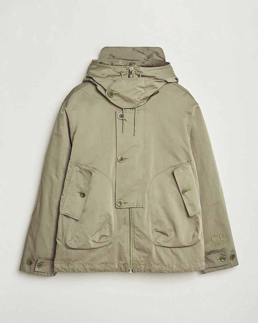 Herr | Jackor | C.P. Company | Micro Kei Padded Jacket Dark Taupe