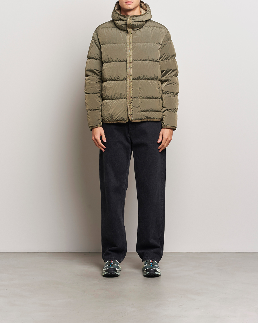Herr | Jackor | C.P. Company | Micro Kei Padded Jacket Dark Taupe