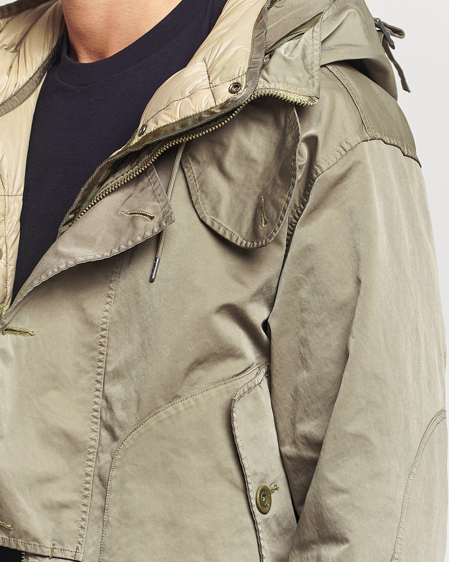 Herr | Jackor | C.P. Company | Micro Kei Padded Jacket Dark Taupe