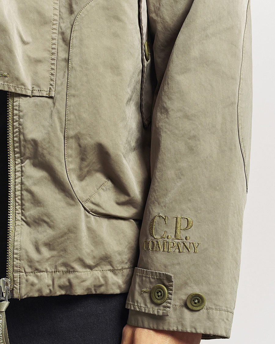 Herr | Jackor | C.P. Company | Micro Kei Padded Jacket Dark Taupe