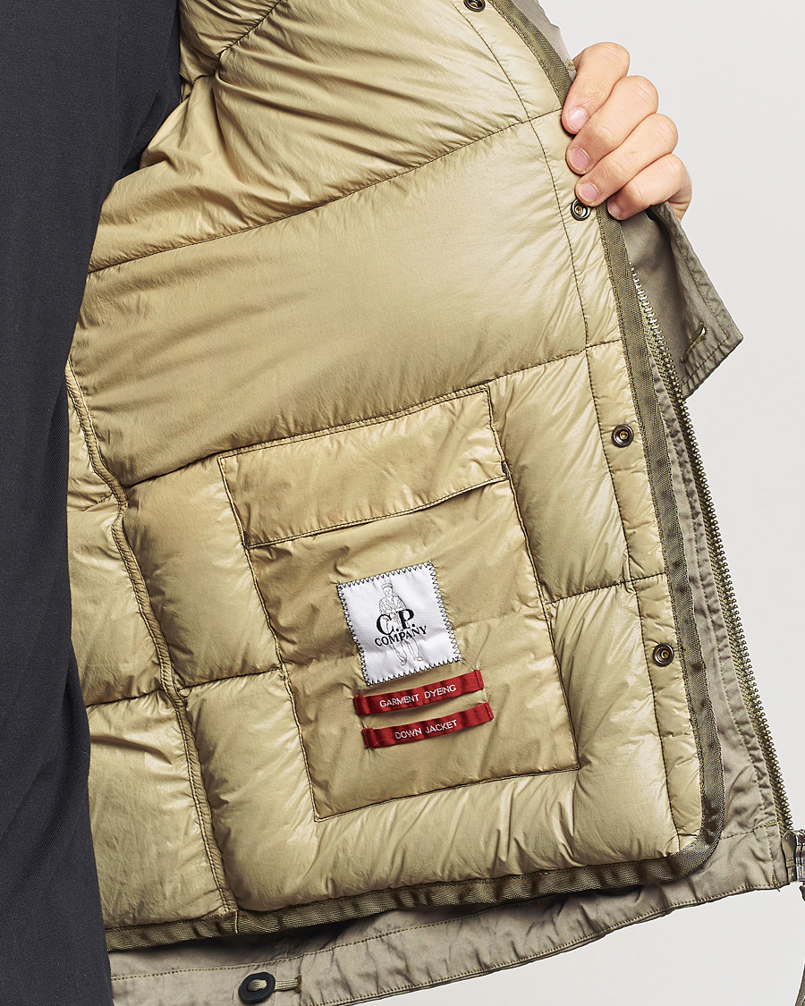 Herr | Jackor | C.P. Company | Micro Kei Padded Jacket Dark Taupe