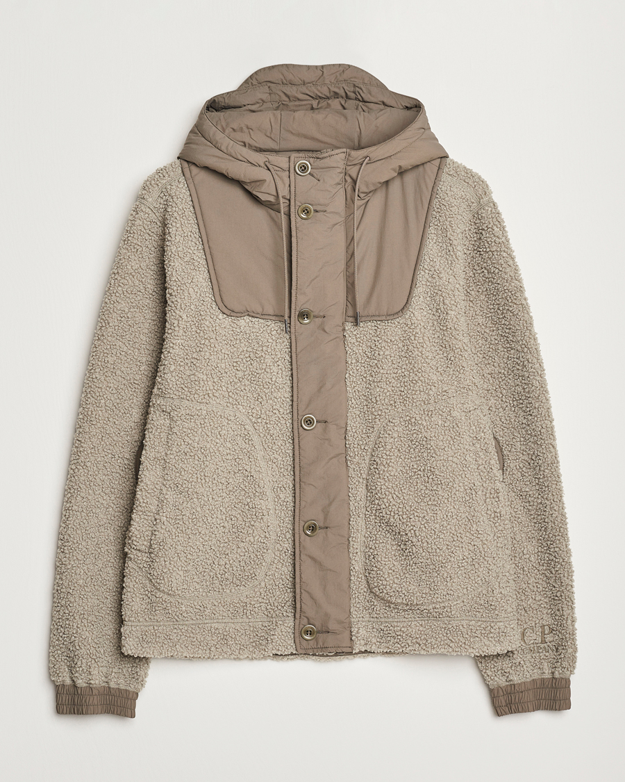 Herr | Jackor | C.P. Company | Polar Shell Fleece Jacket Beige