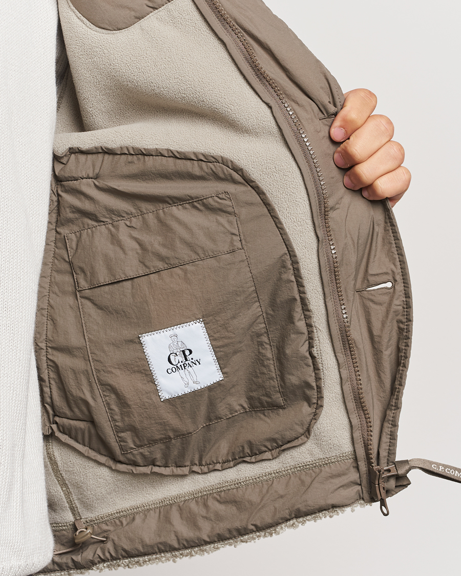 Herr | Jackor | C.P. Company | Polar Shell Fleece Jacket Beige