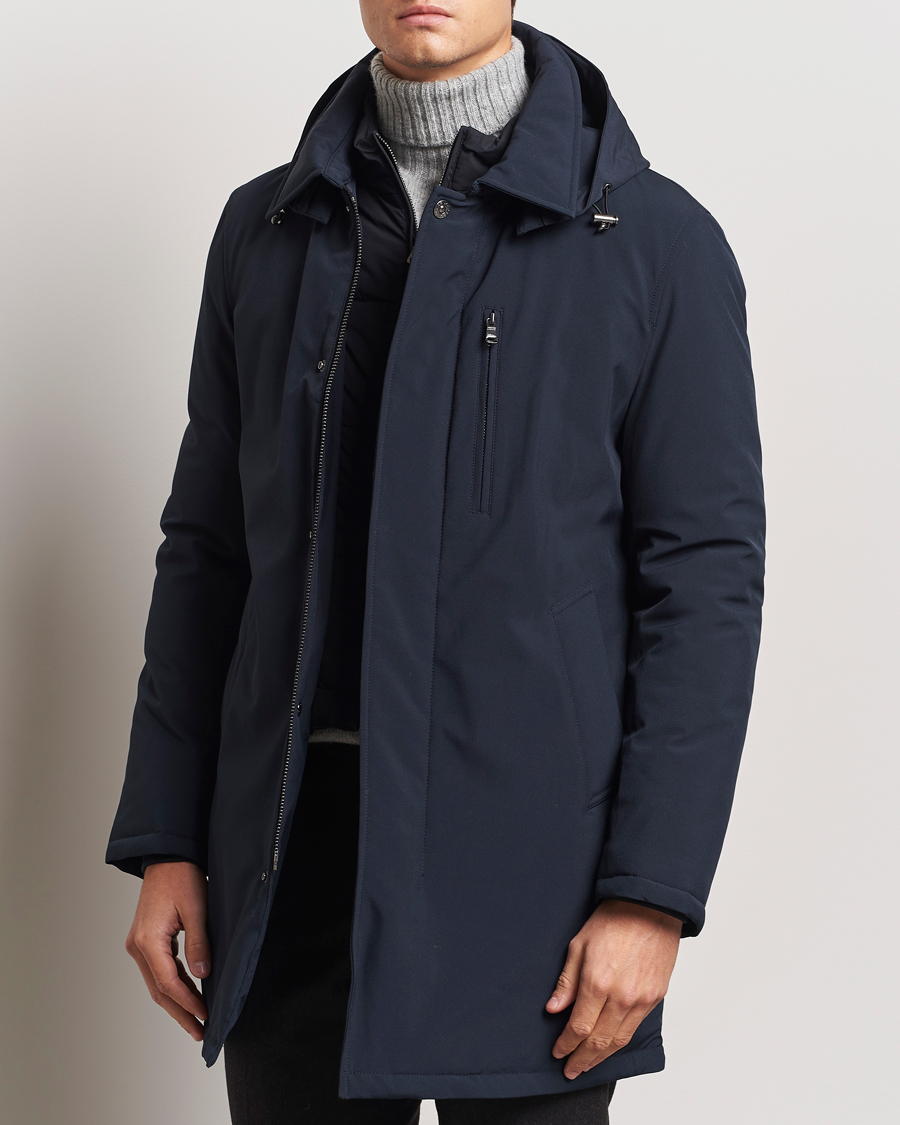 Herr | Jackor | Oscar Jacobson | Wynter Padded Jacket Navy