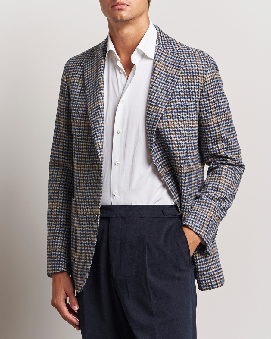 Herr | Kavajer | Oscar Jacobson | Ferry Check Wool Blazer Multi