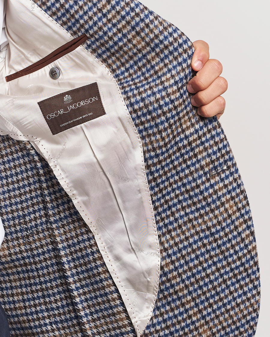 Herr | Kavajer | Oscar Jacobson | Ferry Check Wool Blazer Multi