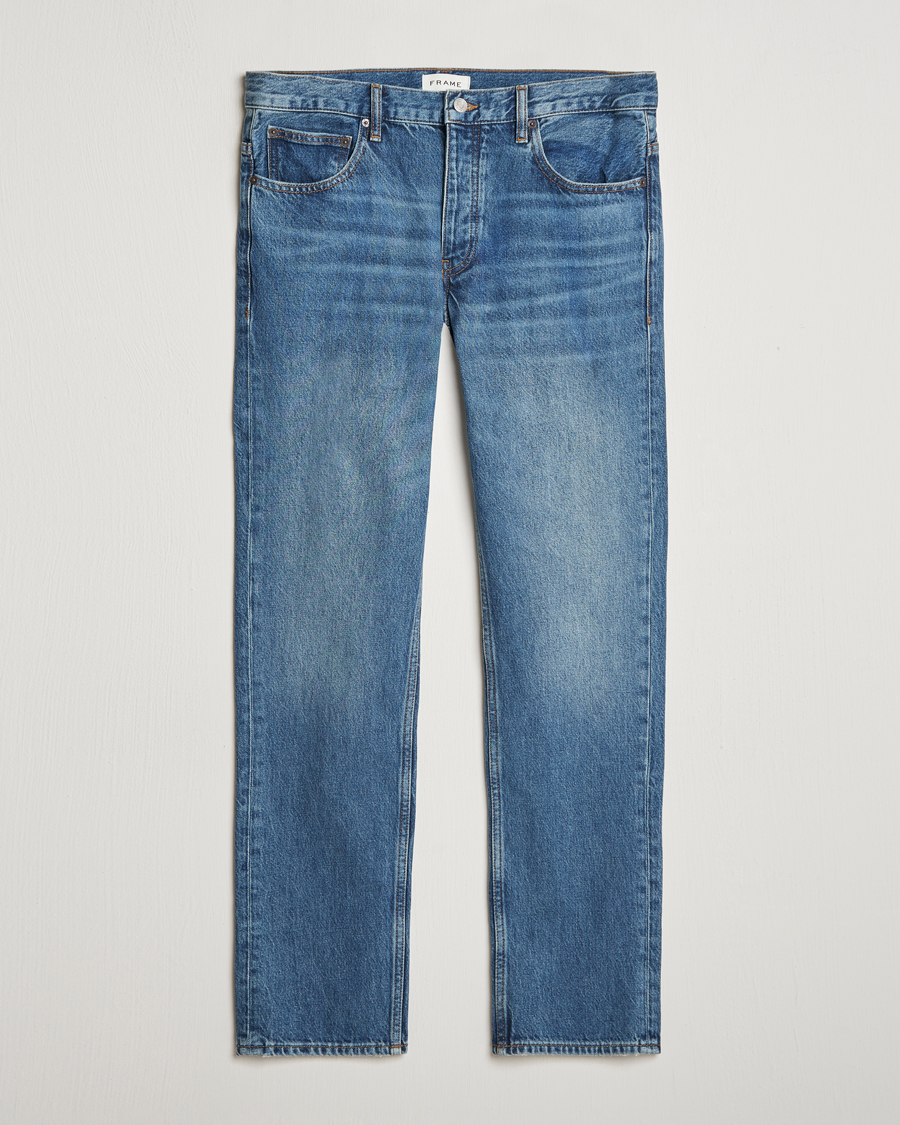 Herr | Jeans | FRAME | The Straight Jeans Blue Gold
