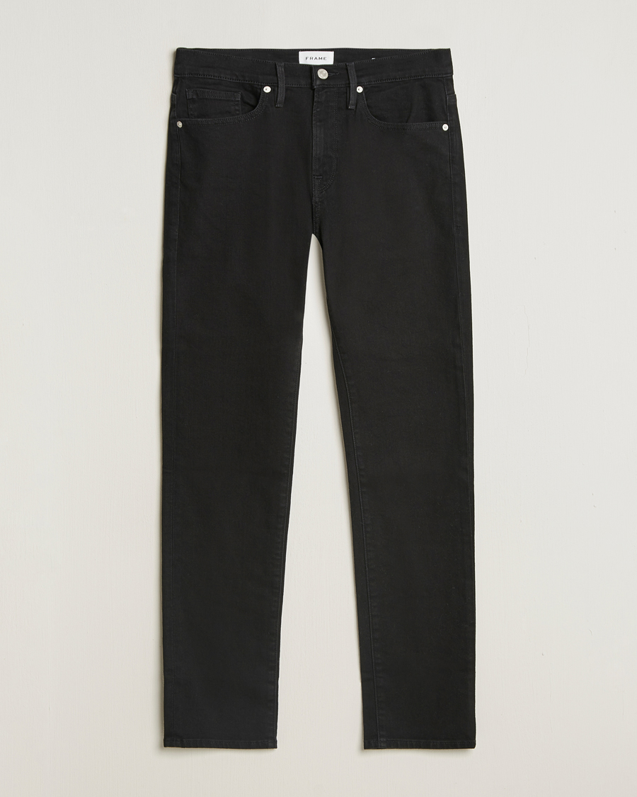 Herr | Jeans | FRAME | L´Homme Slim Stretch Jeans Noir