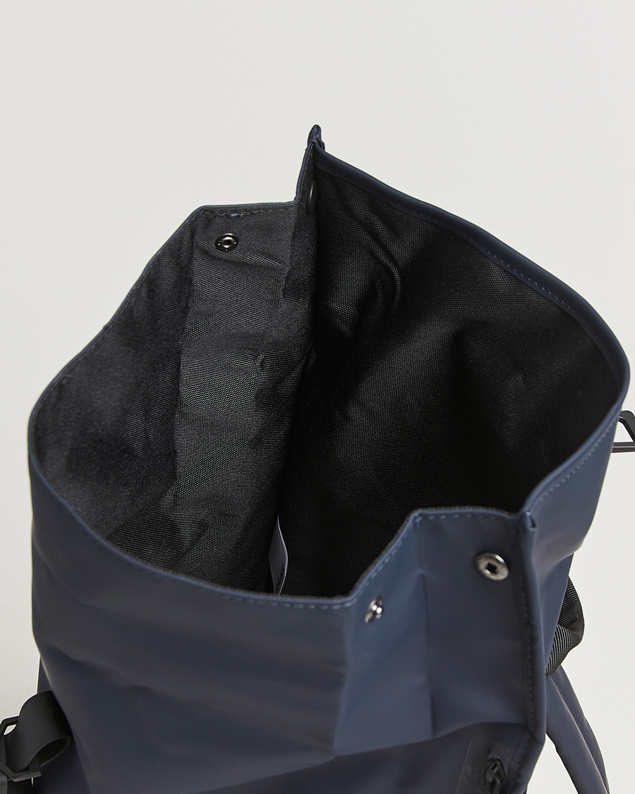 Herr | Väskor | RAINS | Rolltop Rucksack Navy